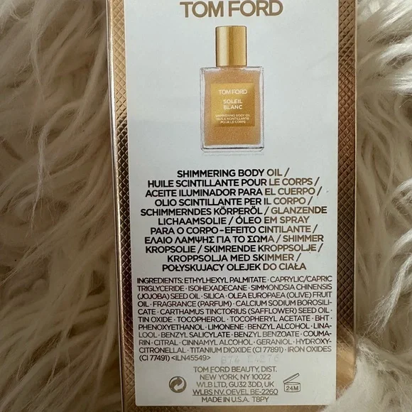 Tom Ford Soleil Blanc Shimmering Body Oil NIB Sealed - Picture 2 of 3